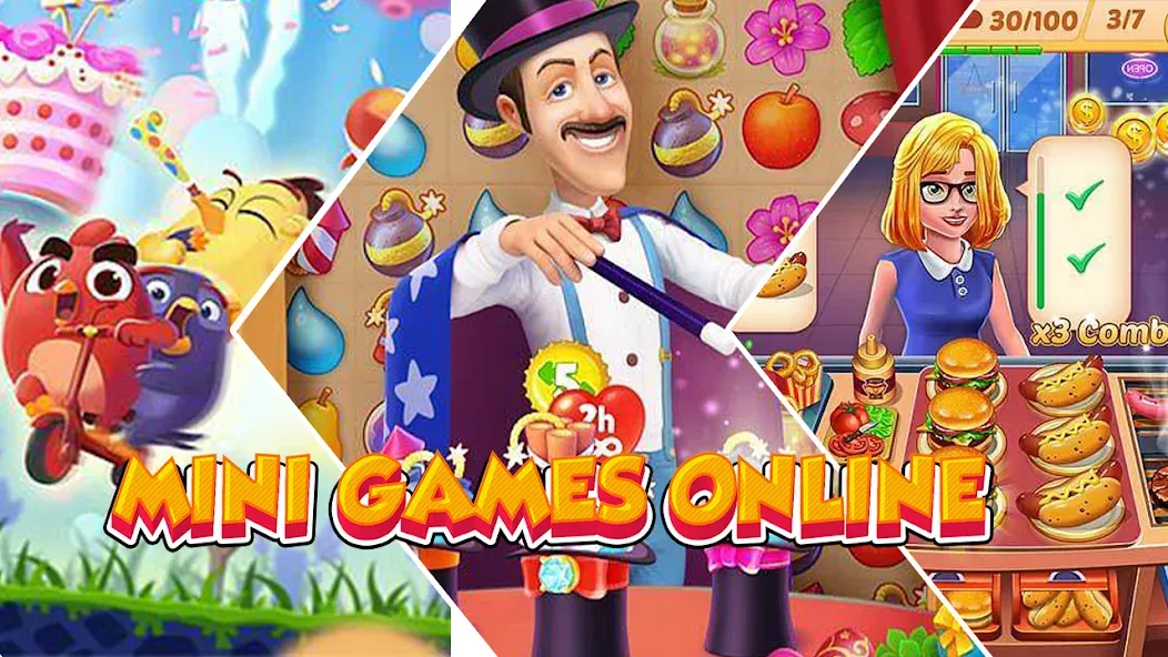 Mini Games Online (Миниигры онлайн) [МОД Все открыто] APK Android Screenshot 1