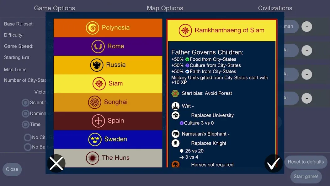 Unciv (Унцив) [МОД Все открыто] APK Android Screenshot 5