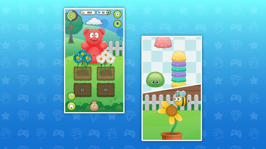 My Jelly Bear Pet [МОД Mega Pack] APK Android Screenshot 3