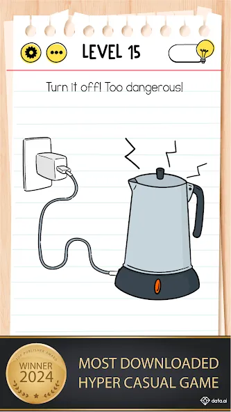 Brain Test: Tricky Puzzles (Брейн Тест) [МОД Premium] APK Android Screenshot 1