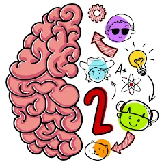 Brain Test 2: Tricky Stories (Брейн тест 2) [МОД Бесконечные монеты] APK Android