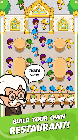 Food Fever: Restaurant Tycoon (Фуд Фивер) [МОД Premium] APK Android Screenshot 2