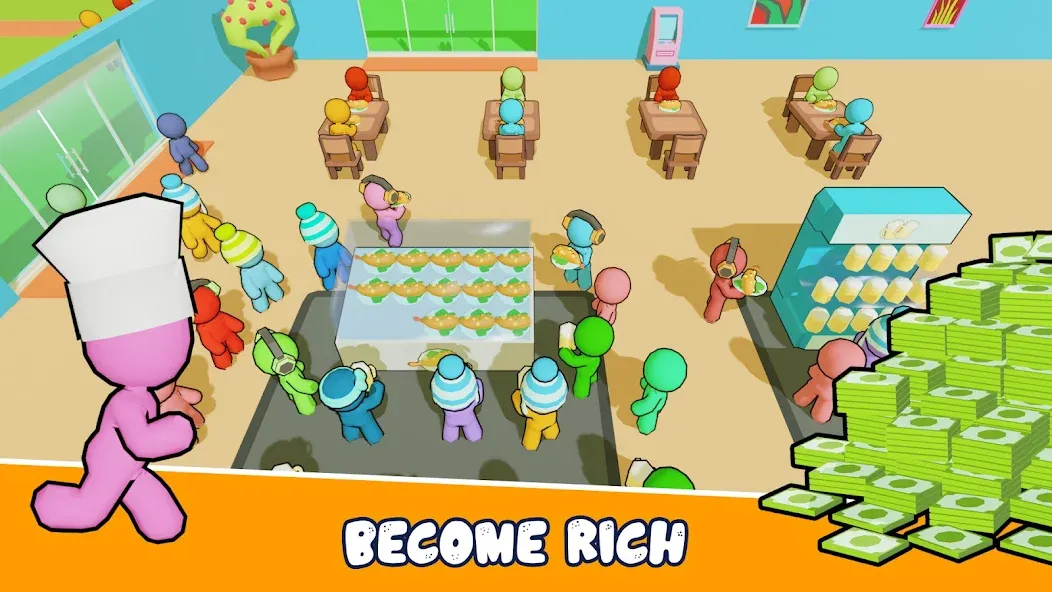 Kitchen Fever: Food Tycoon (Китчен Фивер) [МОД Все открыто] APK Android Screenshot 1