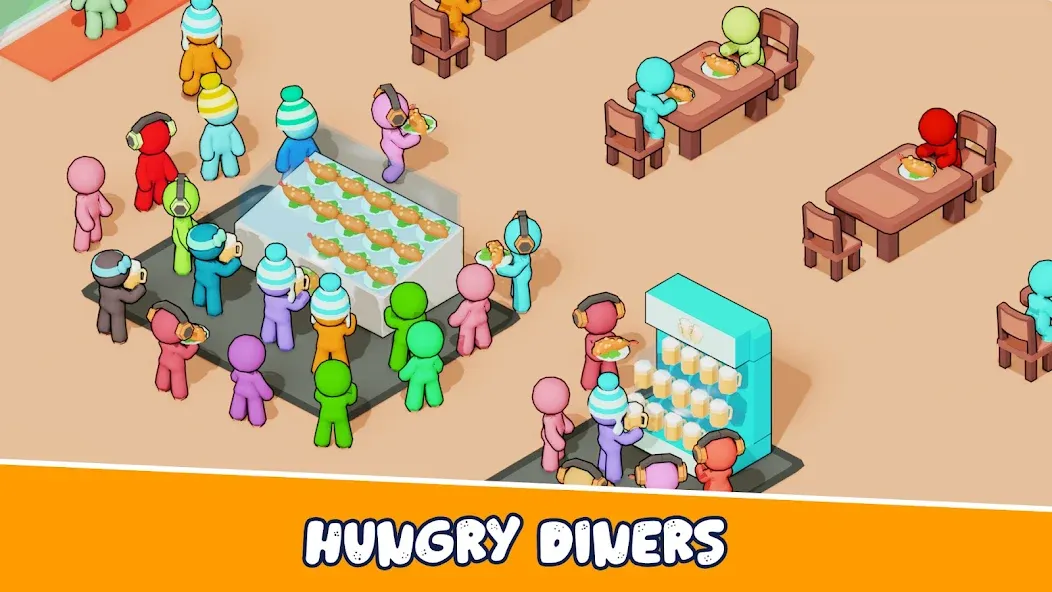 Kitchen Fever: Food Tycoon (Китчен Фивер) [МОД Все открыто] APK Android Screenshot 2