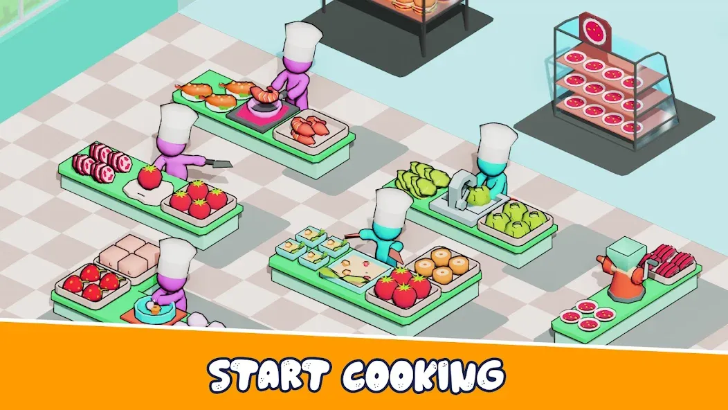 Kitchen Fever: Food Tycoon (Китчен Фивер) [МОД Все открыто] APK Android Screenshot 3