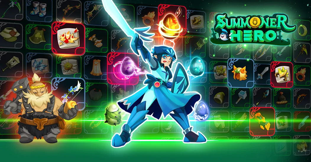Summoner Hero: Epic Battle (Саммонер Хиро) [МОД Premium] APK Android Screenshot 2
