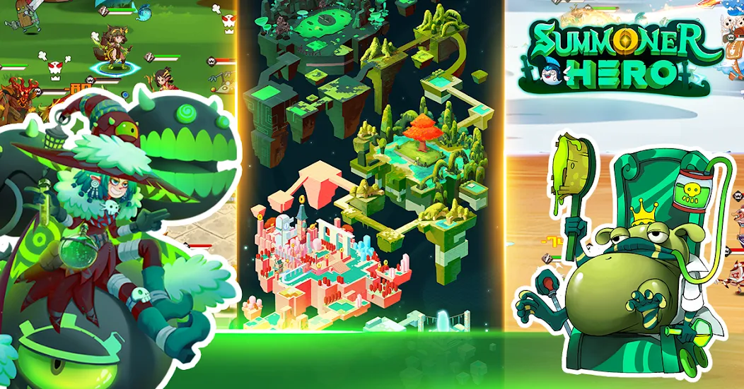 Summoner Hero: Epic Battle (Саммонер Хиро) [МОД Premium] APK Android Screenshot 3