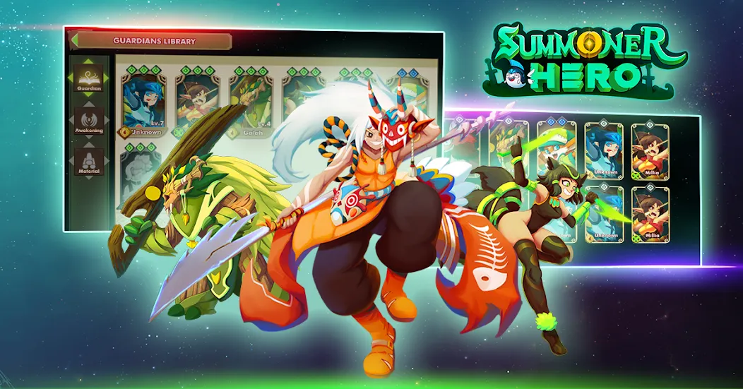 Summoner Hero: Epic Battle (Саммонер Хиро) [МОД Premium] APK Android Screenshot 4