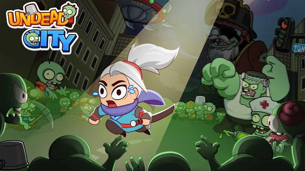 Undead City: Zombie Survivor (Андед Сити) [МОД Меню] APK Android Screenshot 1