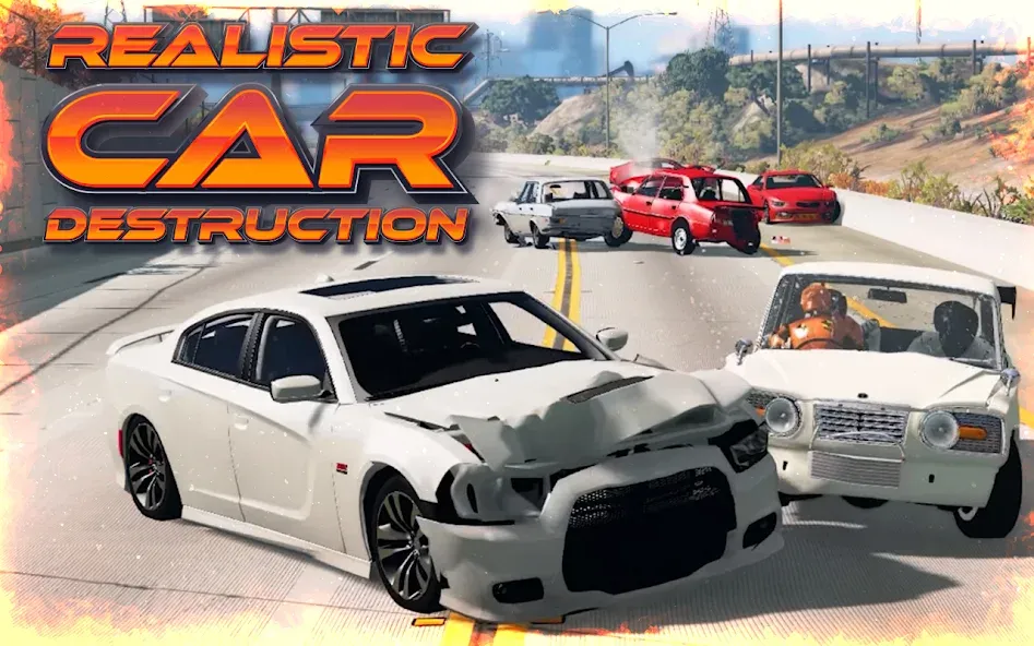 Highway Crash Car Race [МОД Все открыто] APK Android Screenshot 5