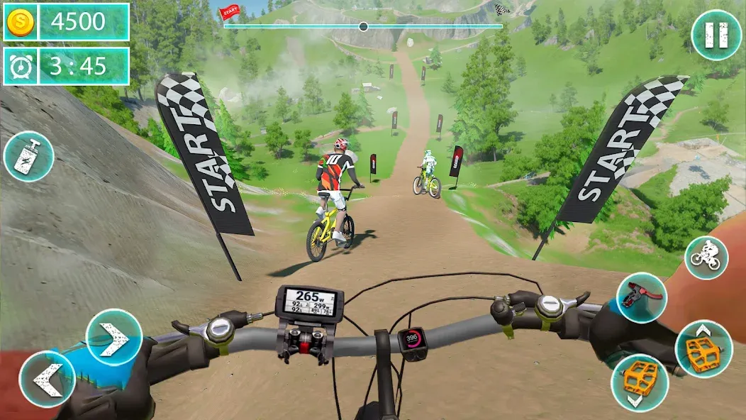 MTB Downhill: BMX Racer [МОД Premium] APK Android Screenshot 5