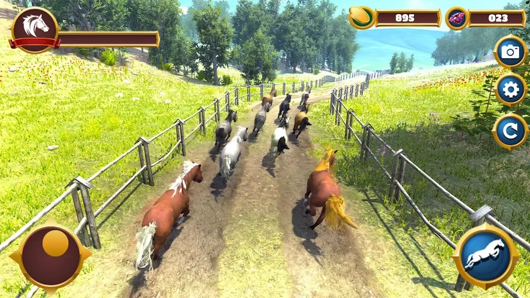 Virtual Horse Family Simulator [МОД Premium] APK Android Screenshot 5