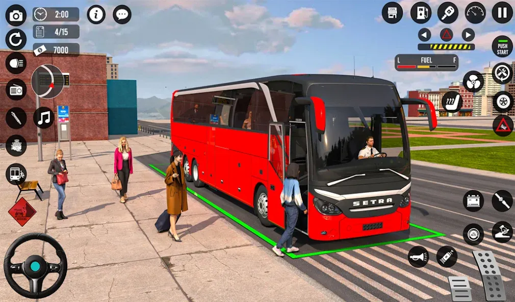 Bus Simulator 3D: Bus Games (Бус Симулятор 3Д) [МОД Unlocked] APK Android Screenshot 4