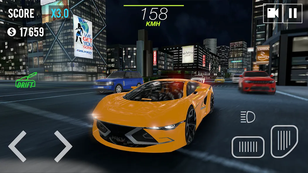 Racing in Car 2021 (Гонки на машинах 2021) [МОД Unlocked] APK Android Screenshot 2