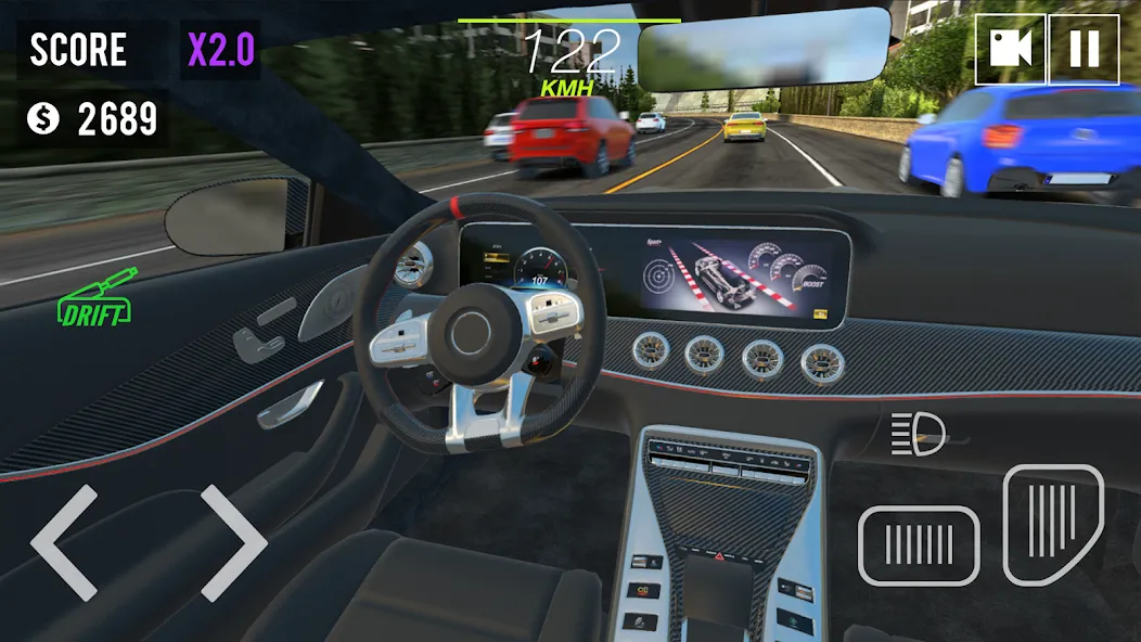 Racing in Car 2021 (Гонки на машинах 2021) [МОД Unlocked] APK Android Screenshot 4