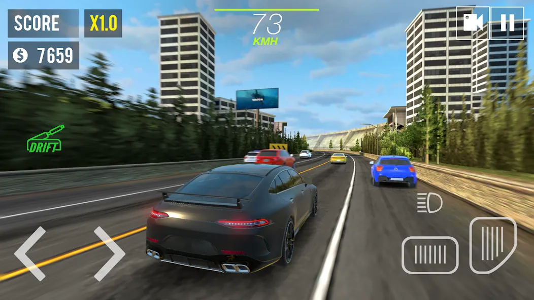 Racing in Car 2021 (Гонки на машинах 2021) [МОД Unlocked] APK Android Screenshot 5