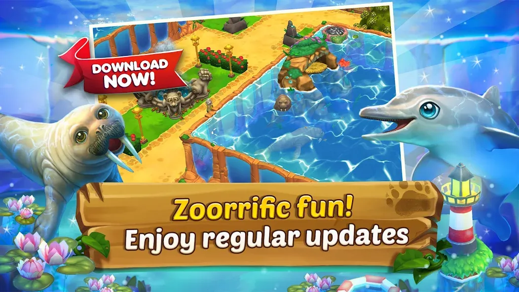 Zoo 2: Animal Park (Зу 2) [МОД Меню] APK Android Screenshot 2
