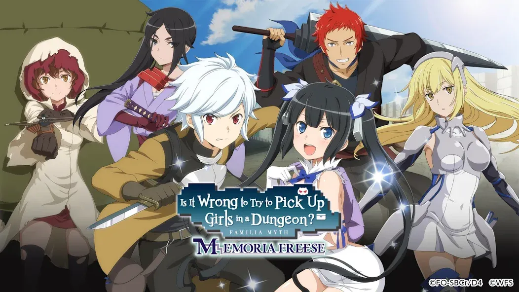DanMachi - MEMORIA FREESE (ДанМачи) [МОД Mega Pack] APK Android Screenshot 1