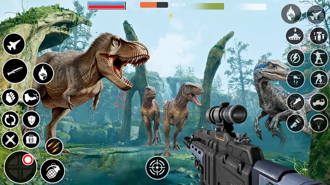 Wild Dino Hunting: Zoo Hunter (Дино Хантер) [МОД Mega Pack] APK Android Screenshot 4