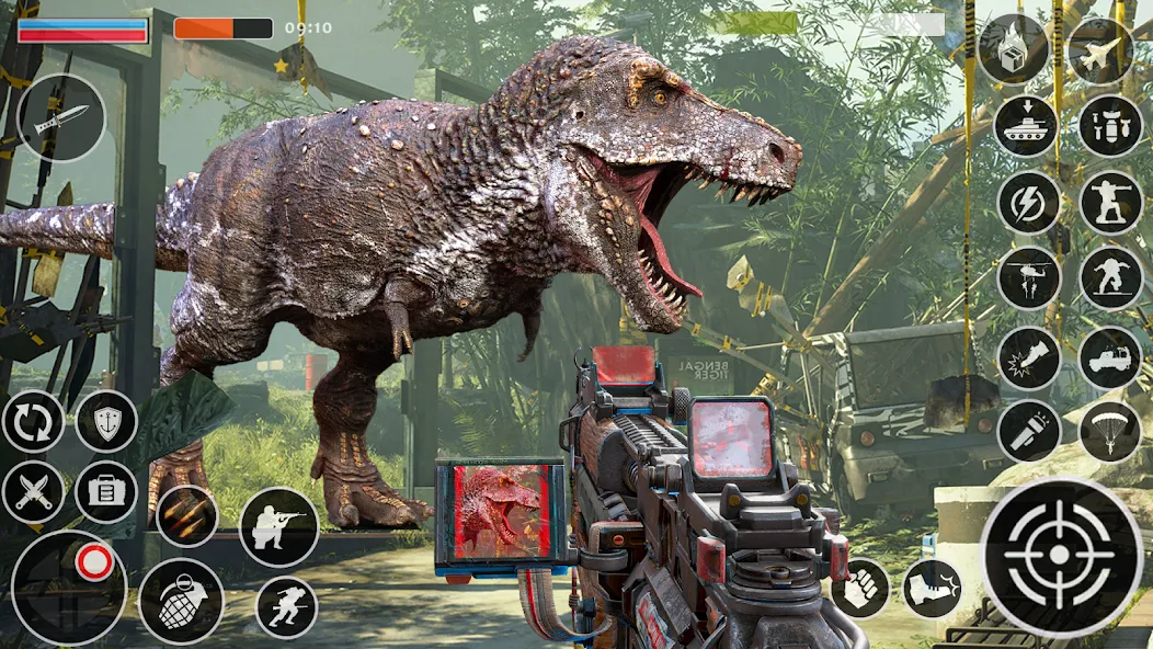 Wild Dino Hunting: Zoo Hunter (Дино Хантер) [МОД Mega Pack] APK Android Screenshot 5