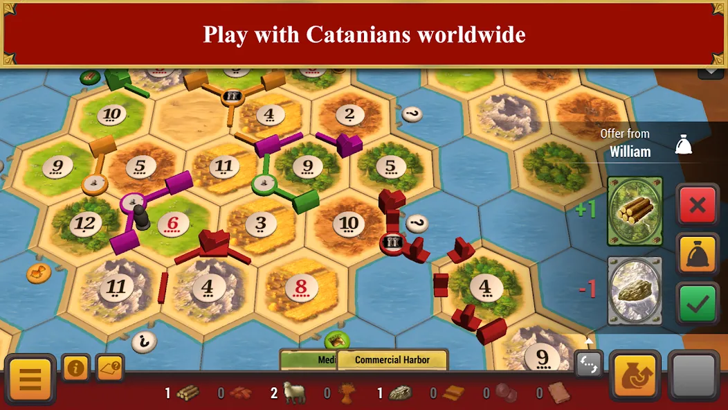 Catan Universe (Катан Юниврс) [МОД Меню] APK Android Screenshot 4