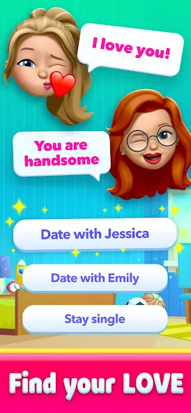 Story Life Simulator: Idle Sim (Стри Лайф Симулятор) [МОД Много денег] APK Android Screenshot 2