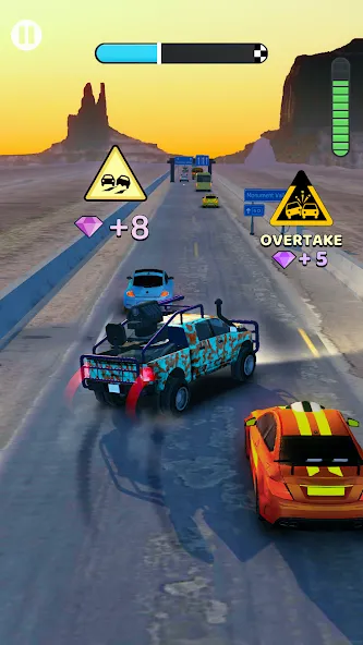 Rush Hour 3D: Car Game (Раш Час 3D) [МОД Много денег] APK Android Screenshot 2