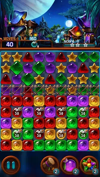 Jewel Galaxy (Джуэл Гэлакси) [МОД Бесконечные монеты] APK Android Screenshot 3