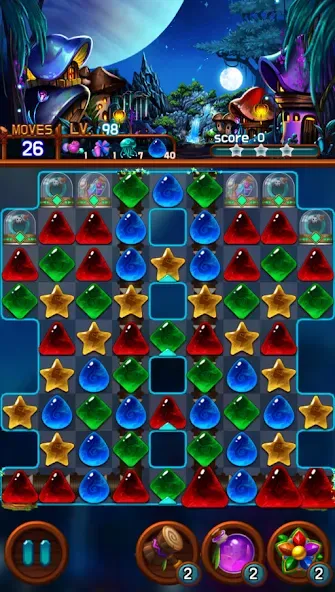Jewel Galaxy (Джуэл Гэлакси) [МОД Бесконечные монеты] APK Android Screenshot 5