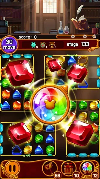 Jewel Magic Castle (Джуэл Мэджик Кэсл) [МОД Все открыто] APK Android Screenshot 1