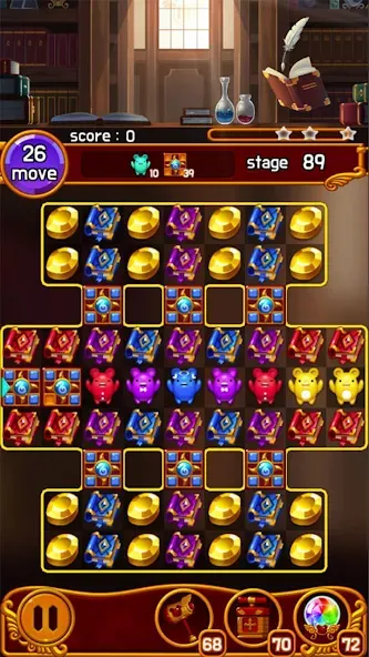 Jewel Magic Castle (Джуэл Мэджик Кэсл) [МОД Все открыто] APK Android Screenshot 2