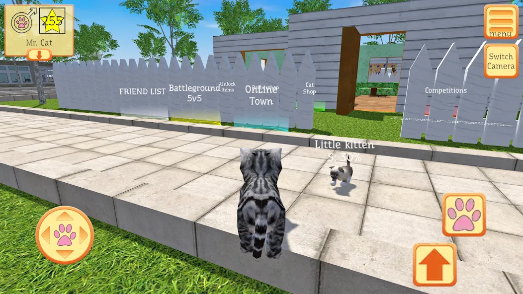 Cute Pocket Cat 3D - Part 2 (Сьют Покет Кэт 3Д) [МОД Меню] APK Android Screenshot 5