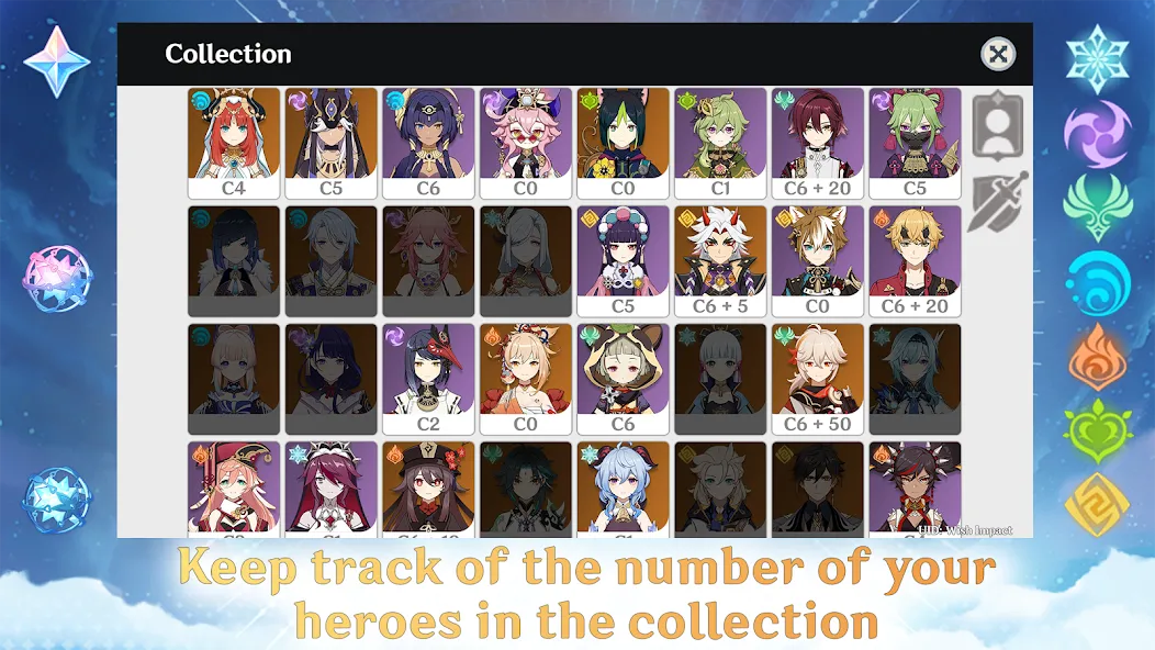 Wish Impact: Genshin Wish Sim (Уиш Импакт) [МОД Premium] APK Android Screenshot 4