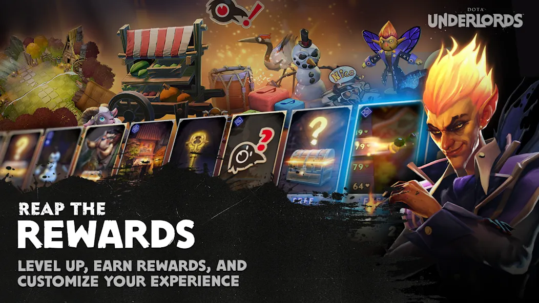 Dota Underlords (Дота Андерлордс) [МОД Все открыто] APK Android Screenshot 4