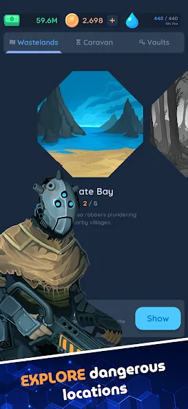 Lost Vault: AFK Retro RPG (Лост Волт) [МОД Бесконечные монеты] APK Android Screenshot 4