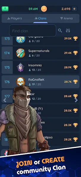 Lost Vault: AFK Retro RPG (Лост Волт) [МОД Бесконечные монеты] APK Android Screenshot 5