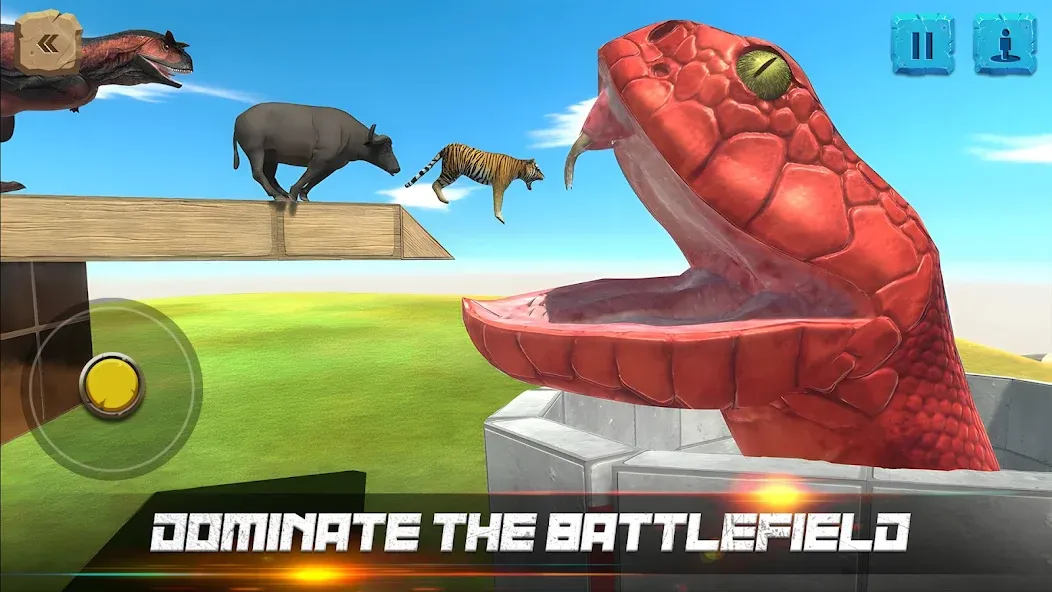 Animal Revolt Battle Simulator (Анимал Револьт Баттл Симулятор) [МОД Unlocked] APK Android Screenshot 3