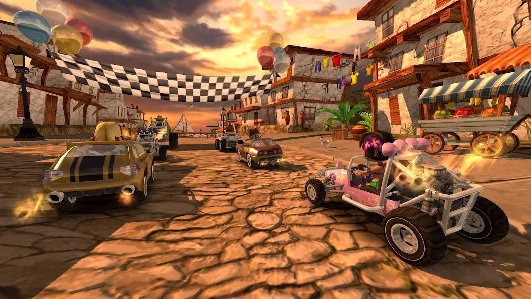 Beach Buggy Racing (Бич Багги Рейсинг) [МОД Много денег] APK Android Screenshot 1