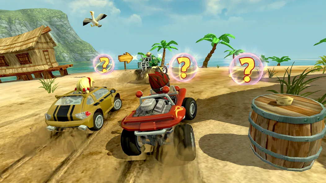 Beach Buggy Racing (Бич Багги Рейсинг) [МОД Много денег] APK Android Screenshot 3
