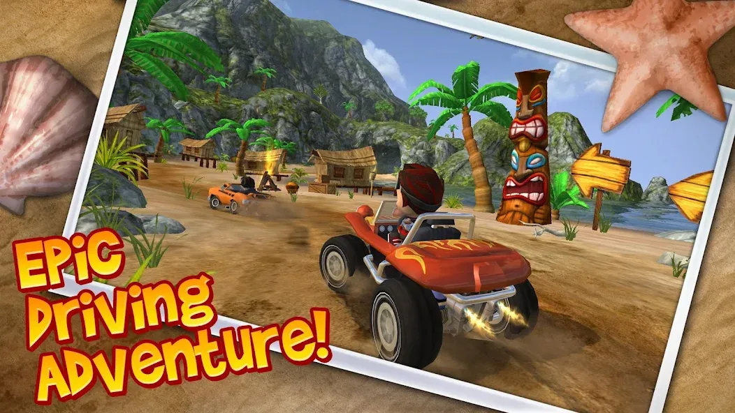 Beach Buggy Blitz (Бич Багги Блиц) [МОД Бесконечные монеты] APK Android Screenshot 1