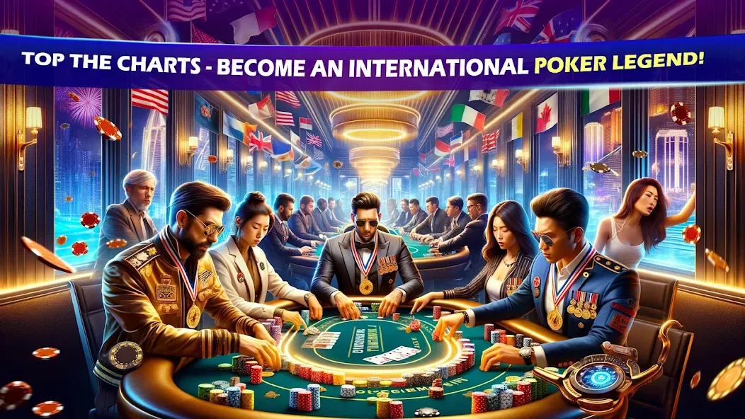 Velo Poker: Texas Holdem Game (Вело Покер) [МОД Много денег] APK Android Screenshot 2