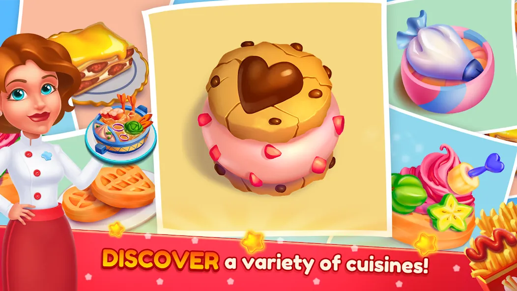 Cooking Artist: Kitchen Game (Кукинг Артист) [МОД Premium] APK Android Screenshot 3