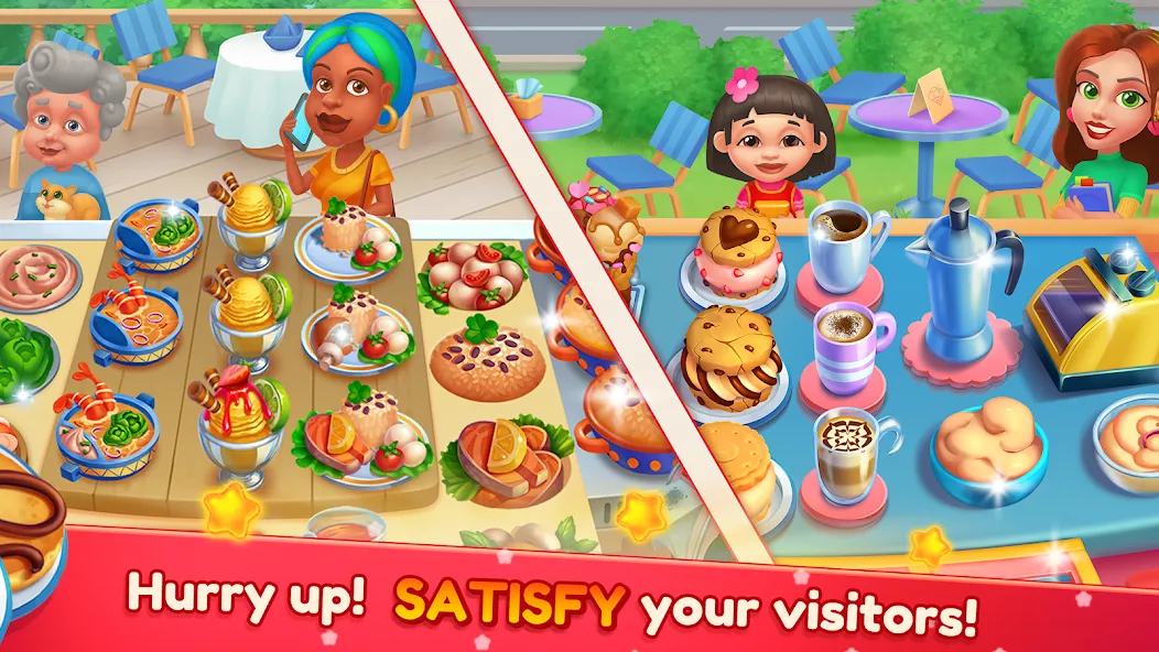 Cooking Artist: Kitchen Game (Кукинг Артист) [МОД Premium] APK Android Screenshot 4