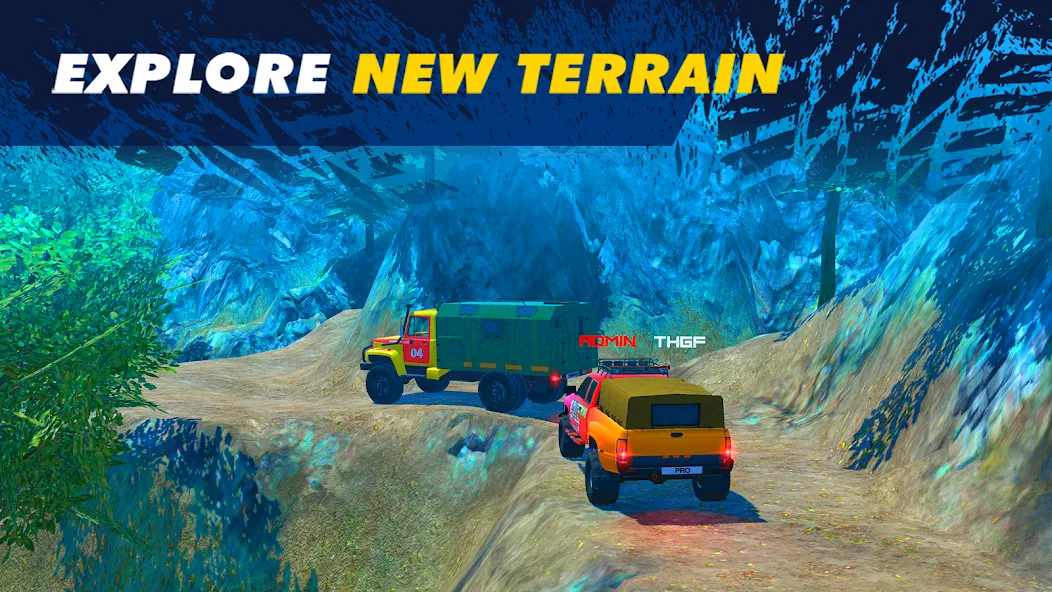 Offroad Simulator Online 4x4 (Оффроуд Симулятор Онлайн 44) [МОД Unlocked] APK Android Screenshot 5