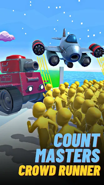 Count Masters Crowd Runner (Каунт Мастерс Крауд Раннер) [МОД Меню] APK Android Screenshot 1