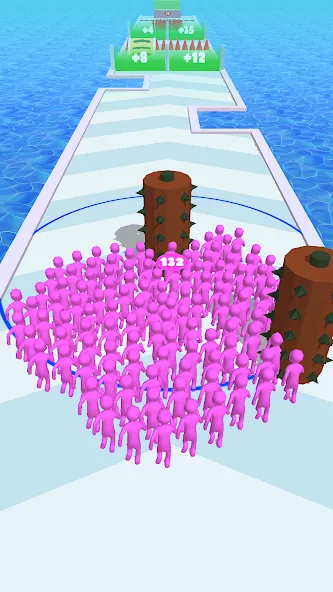 Count Masters Crowd Runner (Каунт Мастерс Крауд Раннер) [МОД Меню] APK Android Screenshot 5