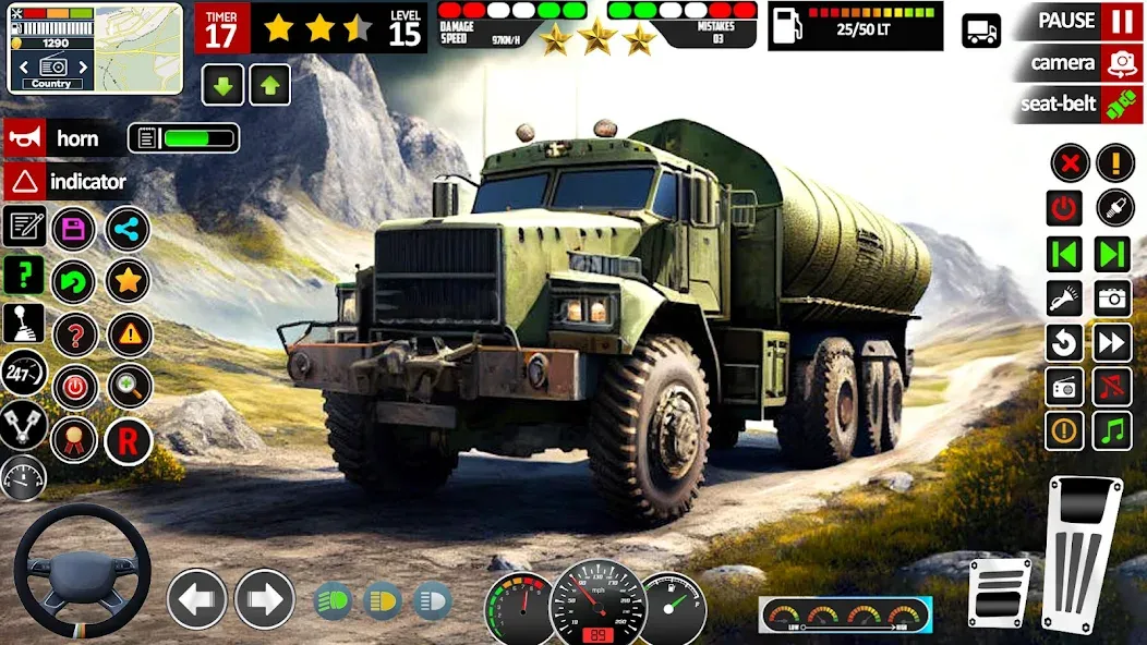 Army Truck Transport Game 2023 [МОД Premium] APK Android Screenshot 1