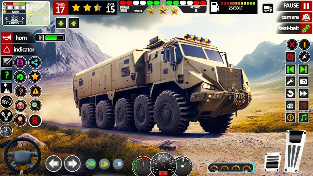Army Truck Transport Game 2023 [МОД Premium] APK Android Screenshot 2