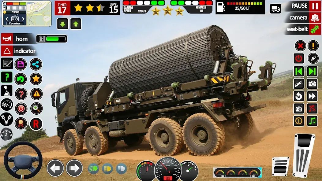 Army Truck Transport Game 2023 [МОД Premium] APK Android Screenshot 4