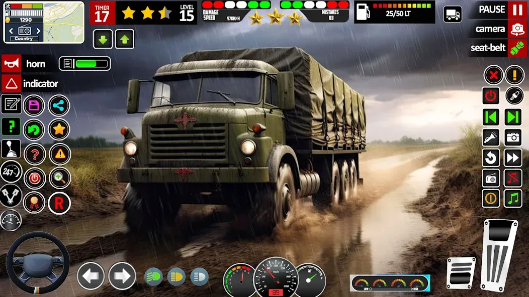 Army Truck Transport Game 2023 [МОД Premium] APK Android Screenshot 5